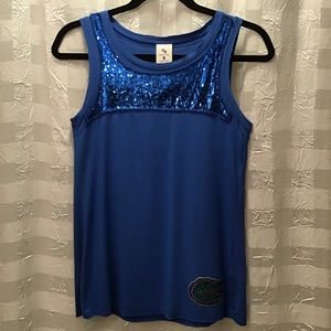 Meesh & Mia Florida Gator UF Sequin Tank